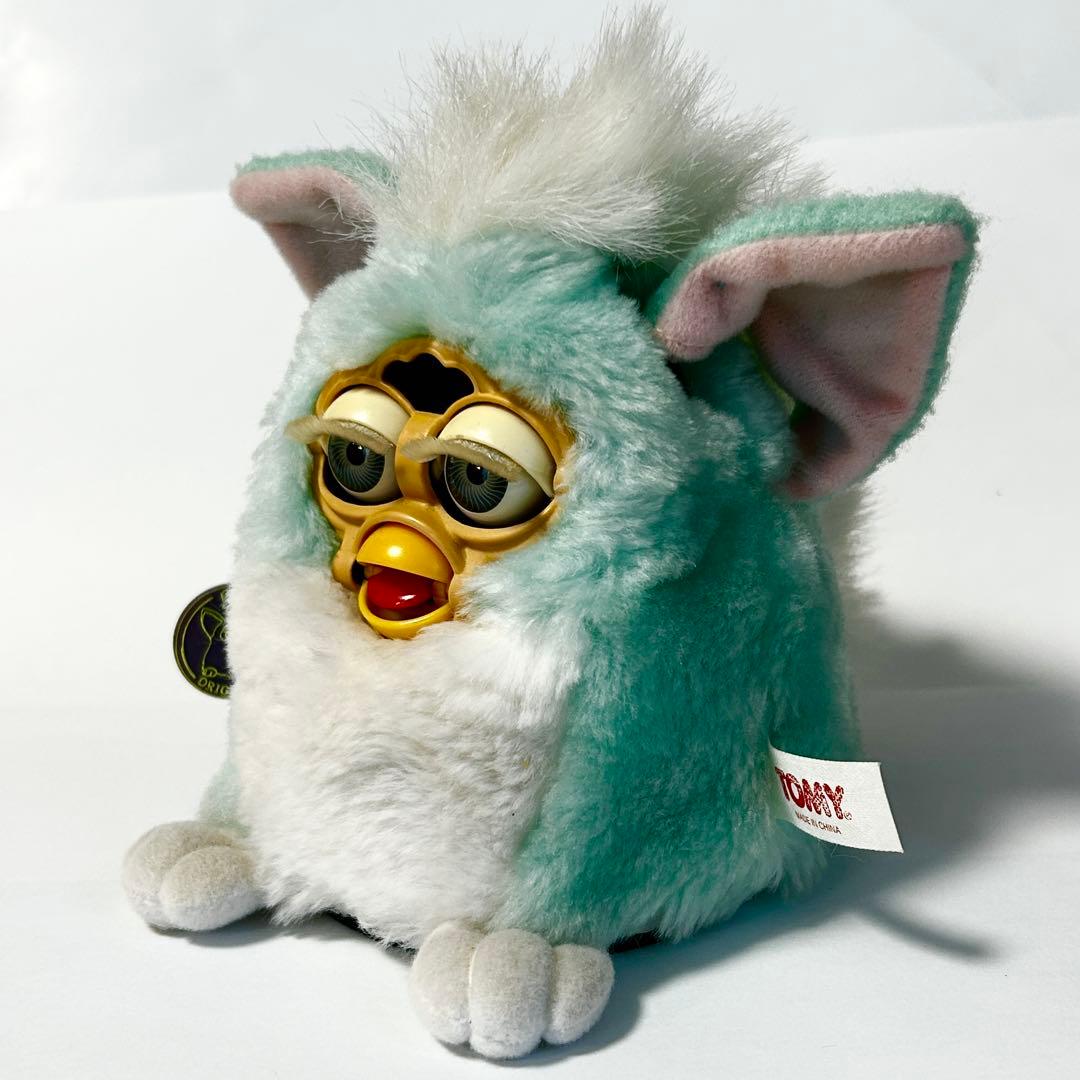 【動作確認済】ファービー/ベイビー/Furby/タイガー/日本語/ミントグリーン
