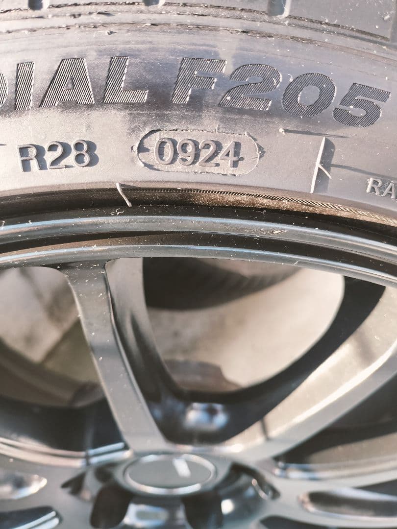 SSR GTV02 8J ＋45 5H 17インチ　114.3　215/40