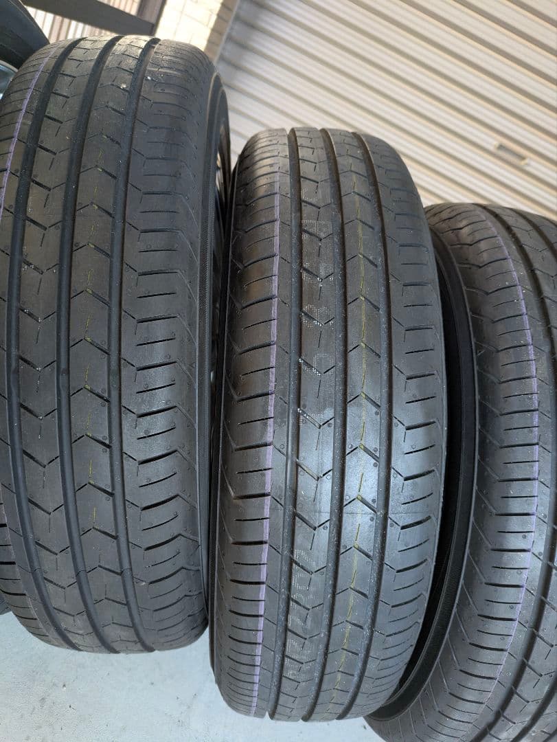 S*信様 タイヤ新車外し 100/4H 165/65R15 15インチアルミ 4