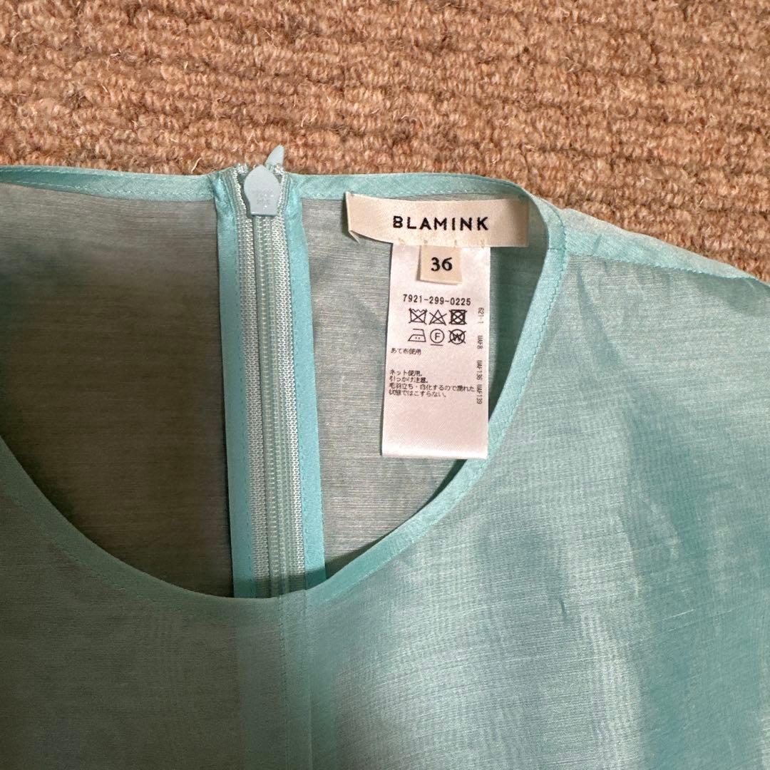 BLAMINK オーガンジー　トップス未使用品