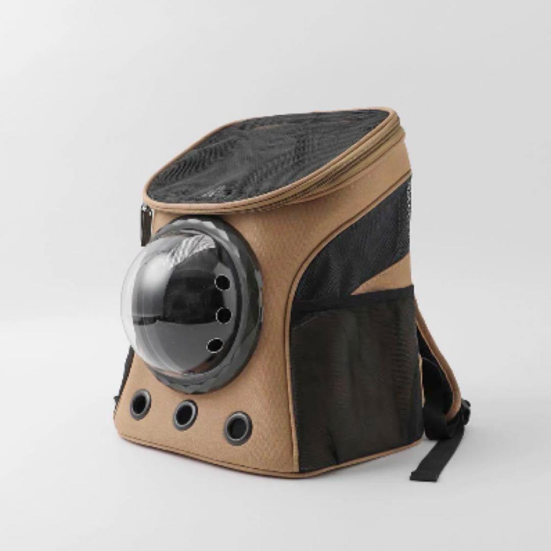 モンシェリ ペット用キャリー リュック ブラウン