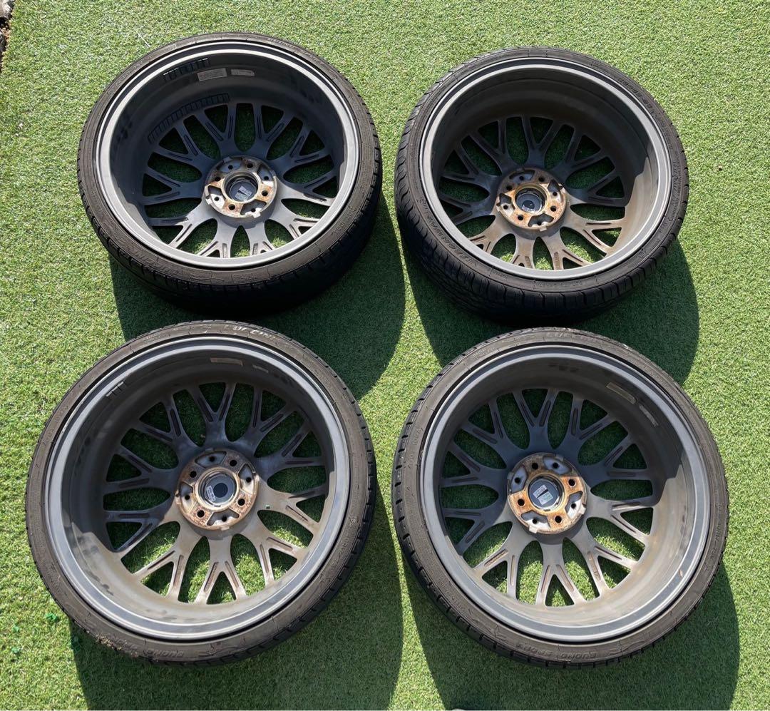 ひできちさん専用☆MULTI FORCHETTA 17インチ ホイールセット