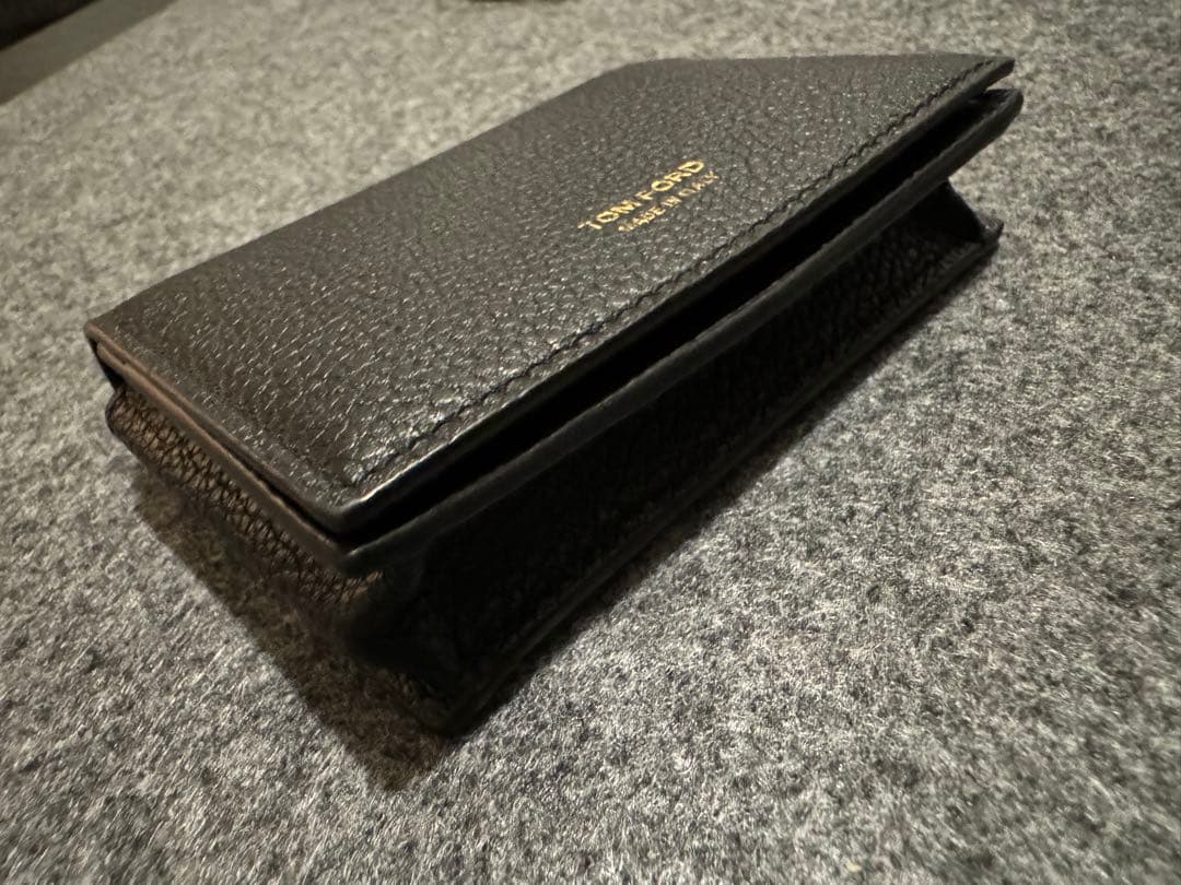 TOM FORD ブラック レザー 名刺入れ