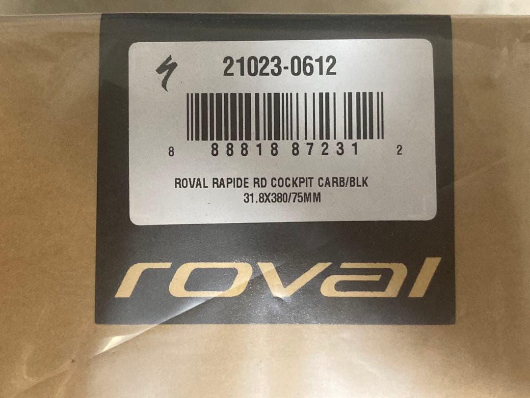Roval Rapide Cockpit 380 / 75mm 新品
