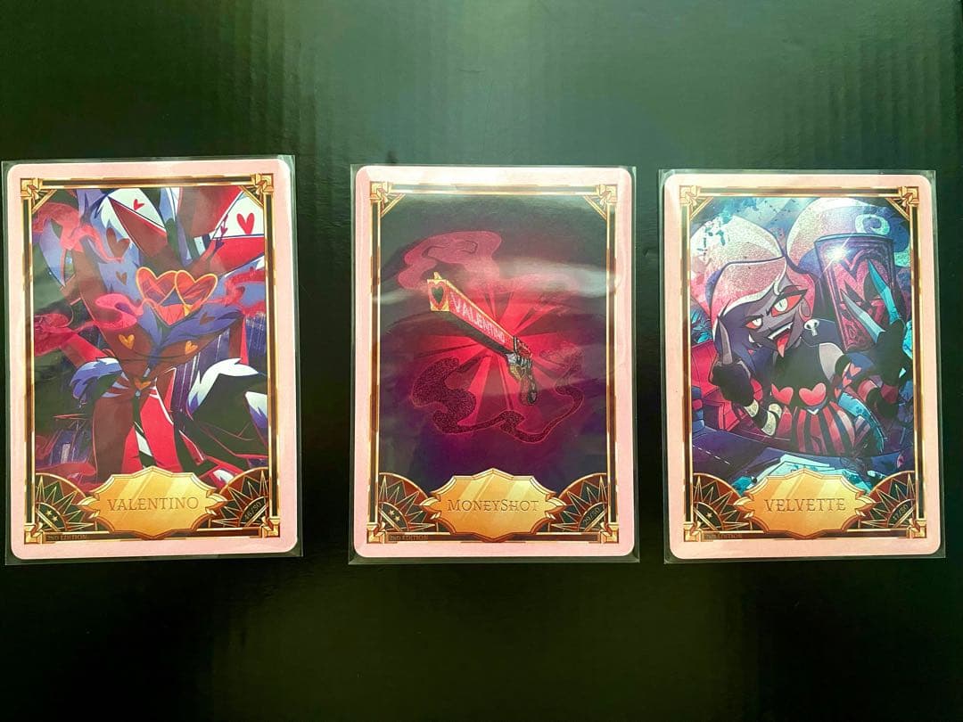 ハズビンホテル ヴァレンティノ 銃 ヴェルベット トレカ foil レア 2nd