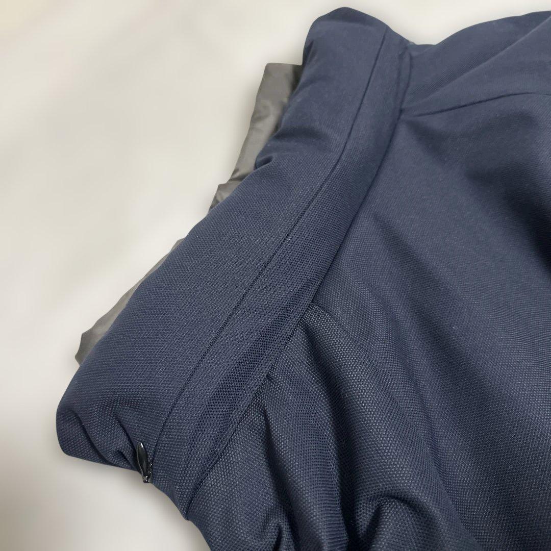 DESCENTE デサント メンズコート ビジネス 撥水 インフード 取外ベスト