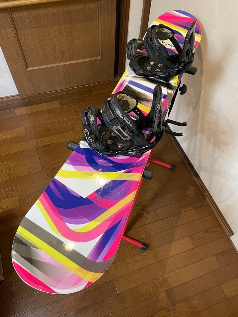 JOYRIDE スノーボード143cm+ FLUX BIN(S) ボードケース付