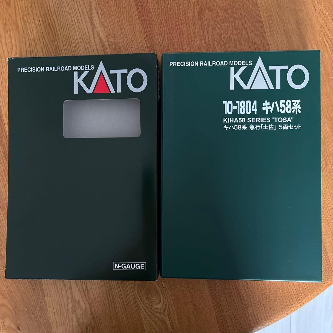【新品】KATO 10-1804キハ58系急行土佐5両セット②付属品未使用未開封