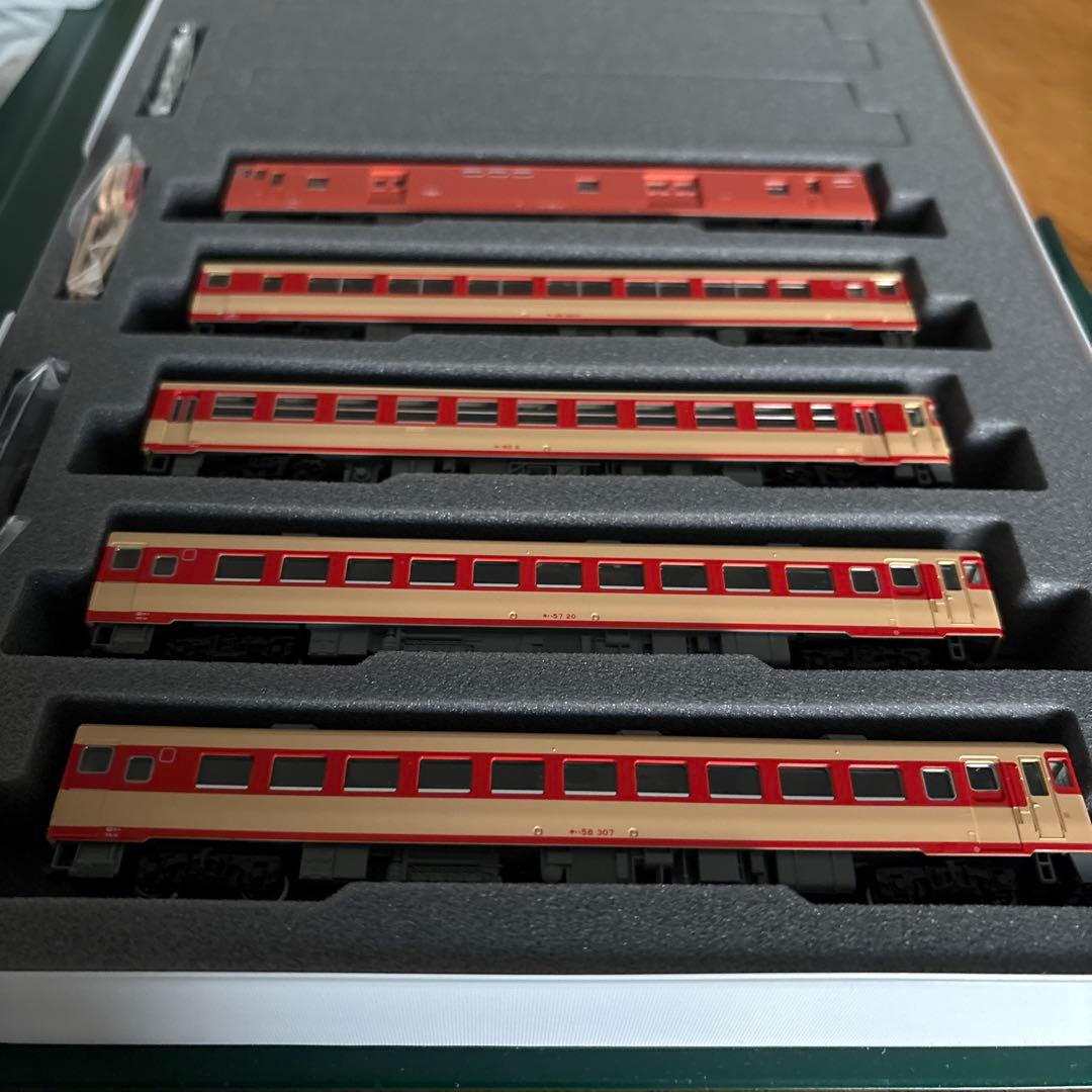 【新品】KATO 10-1804キハ58系急行土佐5両セット②付属品未使用未開封
