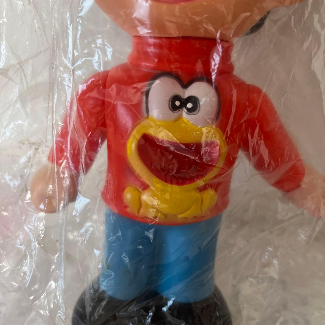 ⚠️デッドストック　ど根性ガエル　ひろし　ソフビ　昭和レトロ　放送当時物