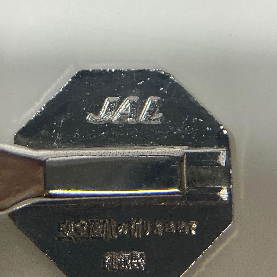 日本航空【JAL】純銀製「安全運航に祈りをこめて」ネクタイピン［希少］