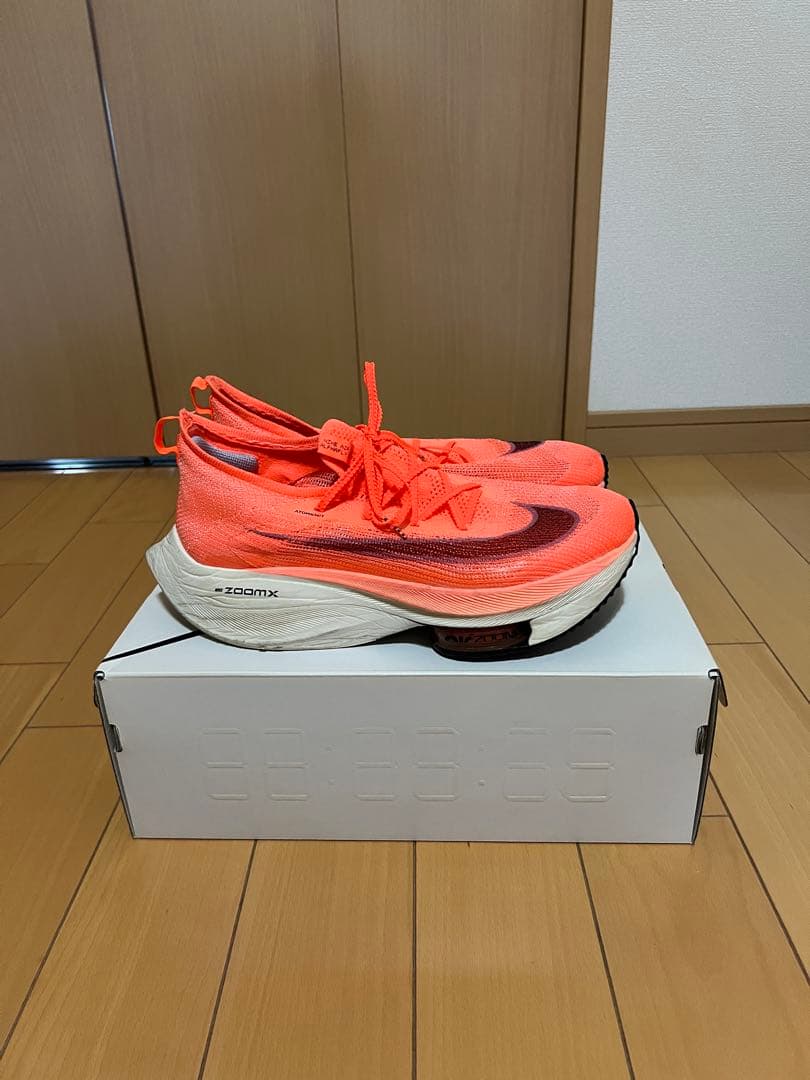 【美品・付属品付き】NIKE AIR ZOOM ALPHAFLY NEXT%