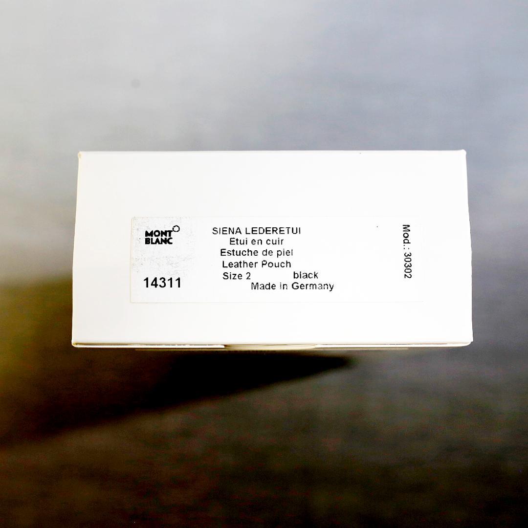 【美品 送料込み】モンブラン 革製 ペンケース