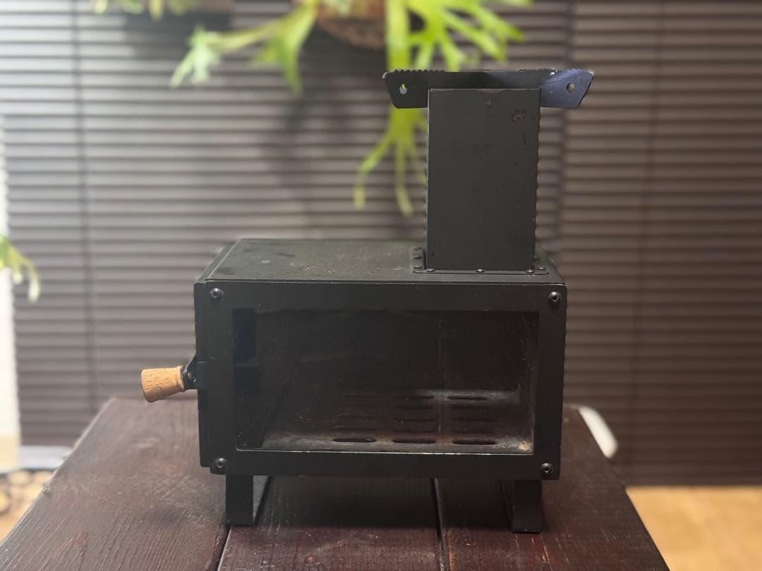 テーブルエース（ブラック/専用バッグ付き） ミニ薪ストーブ NCAMP