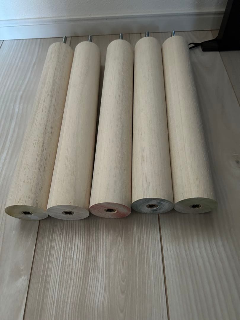 多色 木製 突っ張り型キャットタワー