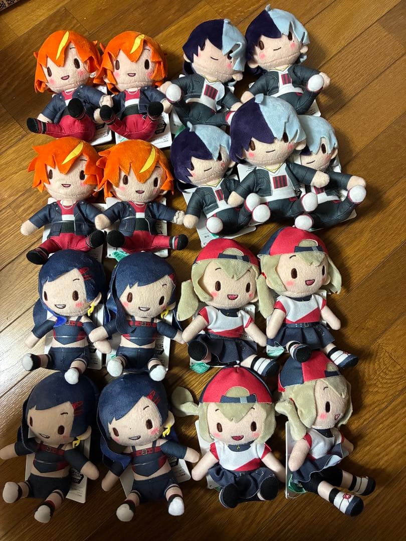 劇場版プロジェクトセカイ　ふわぷちミニぬいぐるみ　コンプリート　まとめ売り