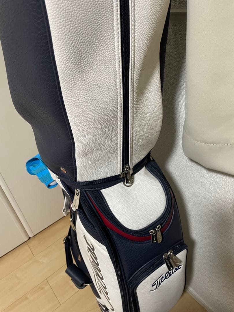 Titleist キャディバッグ ネイビー/ホワイト