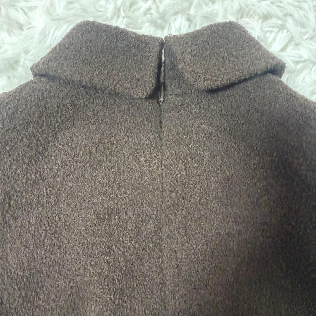 【極美品/希少】Chloe クロエ ウール混 ギンガムチェック ワンピース 40