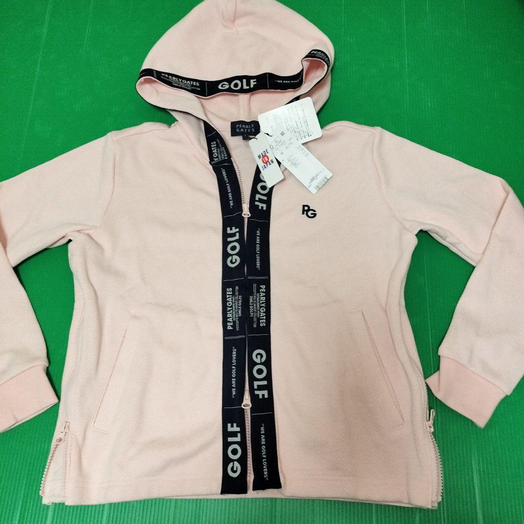 未使用タグ付き　パーリーゲイツ　レディース　パーカー