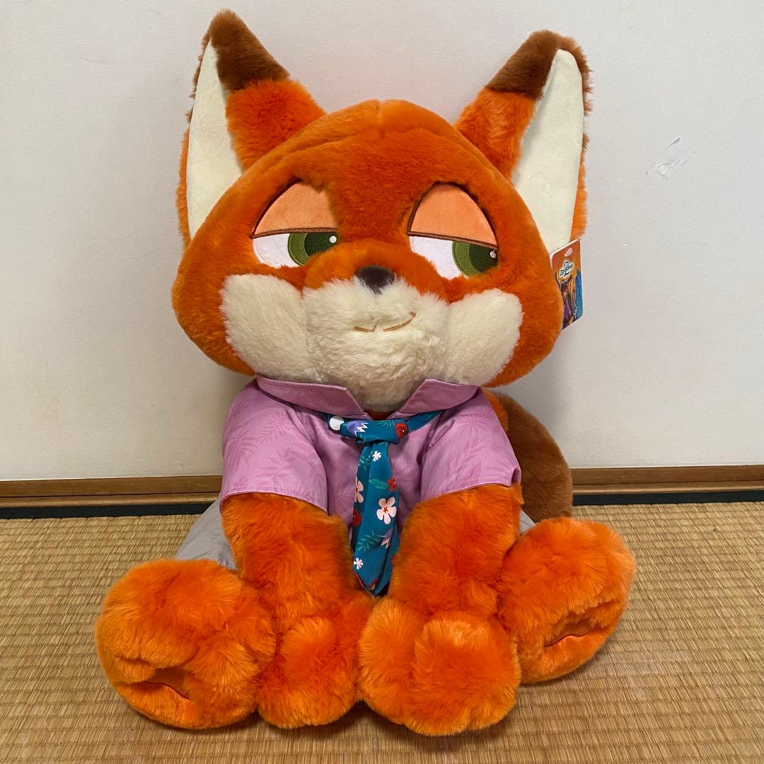 コストコ ズートピア2 ニック50cmぬいぐるみ ブランケット