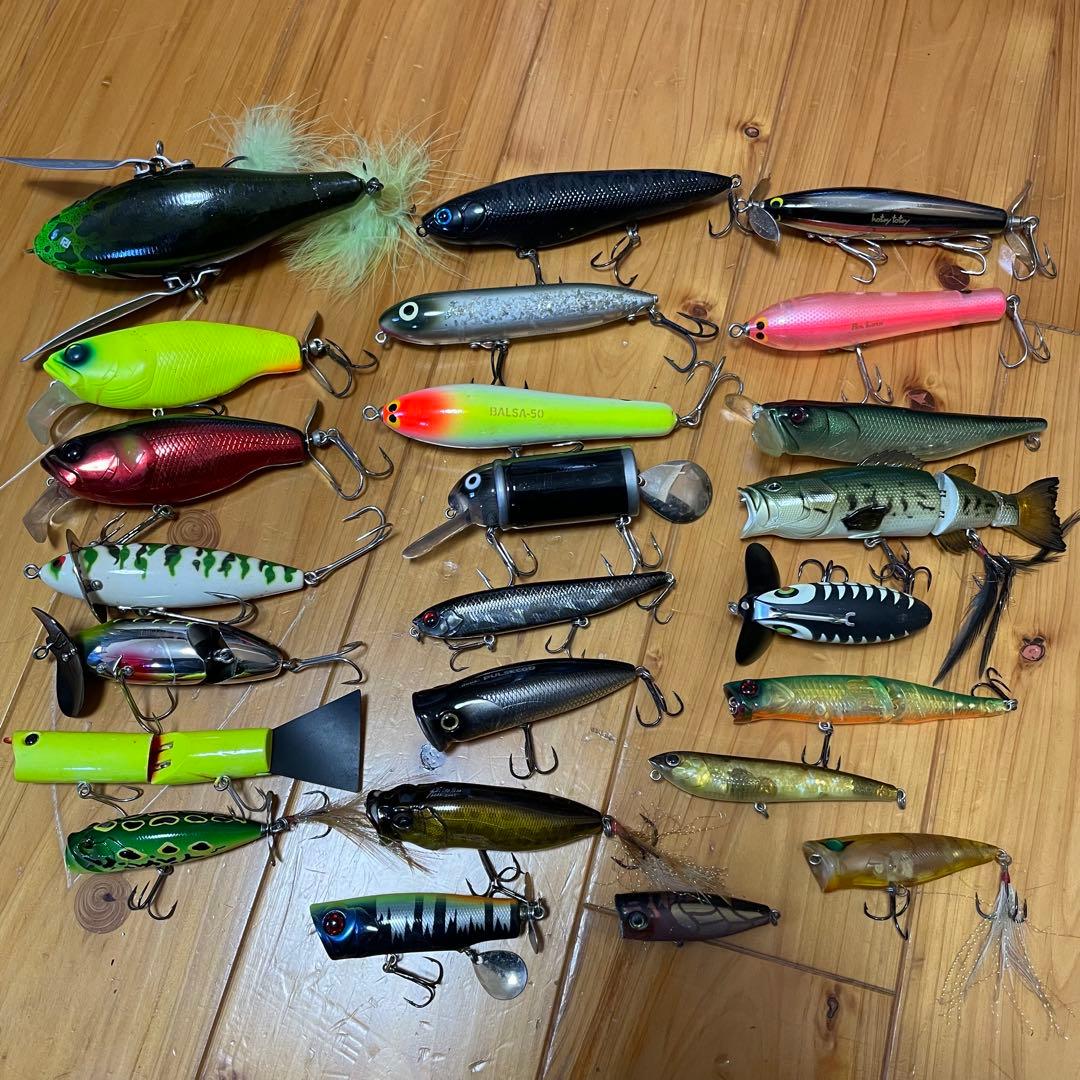 バス釣り ルアーセット 引退品
