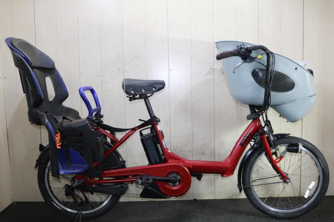 ブリヂストンBR0C49 ビッケPOLAR e 20型8.7AH 3段LED 赤