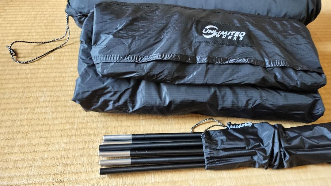 DOKICAMP G2000 拡張テント　インナーテント付き　人気のBlack