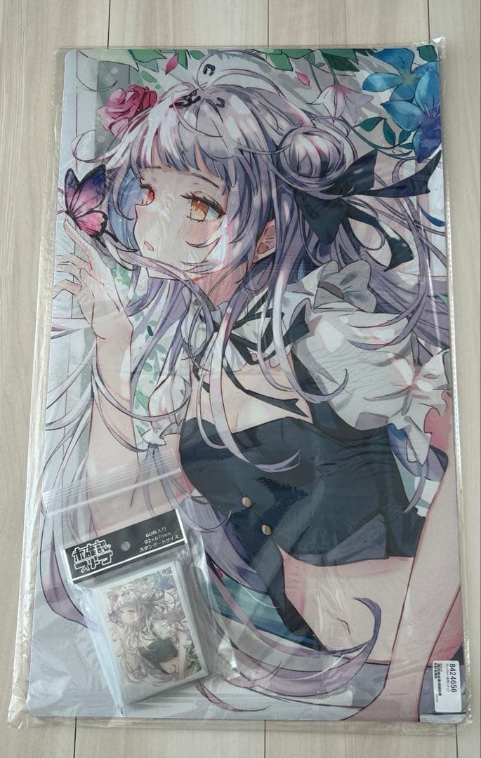 紫咲シオン　スリーブ・プレイマットセット　未確認スリーブ ホロカ　ホロライブ