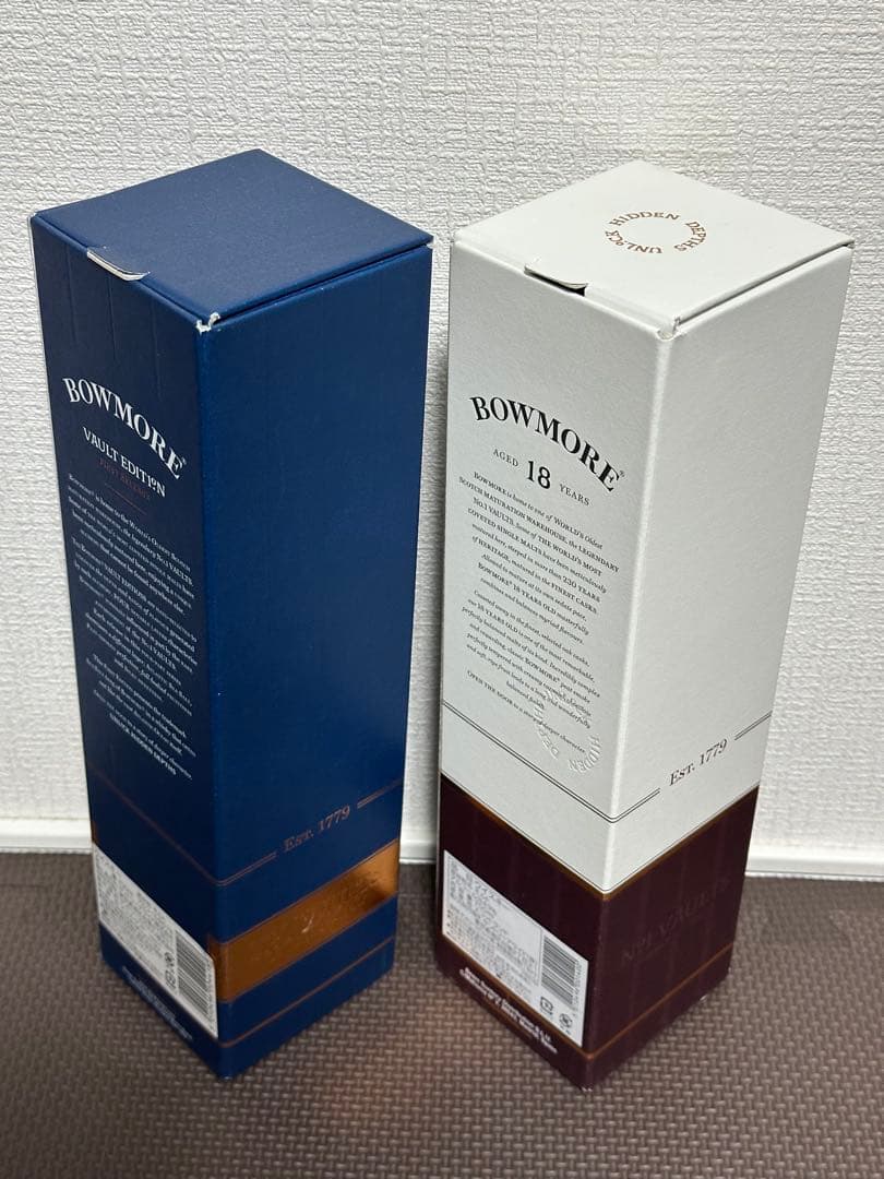 希少 BOWMORE ボウモア ヴォルトエディション & 18年 アイラの女王