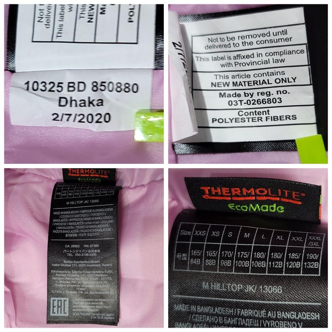 【美品】BURTON バートン 花柄 スノボウェア ジャケット L 希少 美品