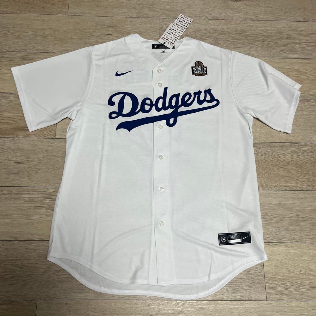 大谷翔平　レプリカユニフォーム　ワールドシリーズパッチ　ドジャース