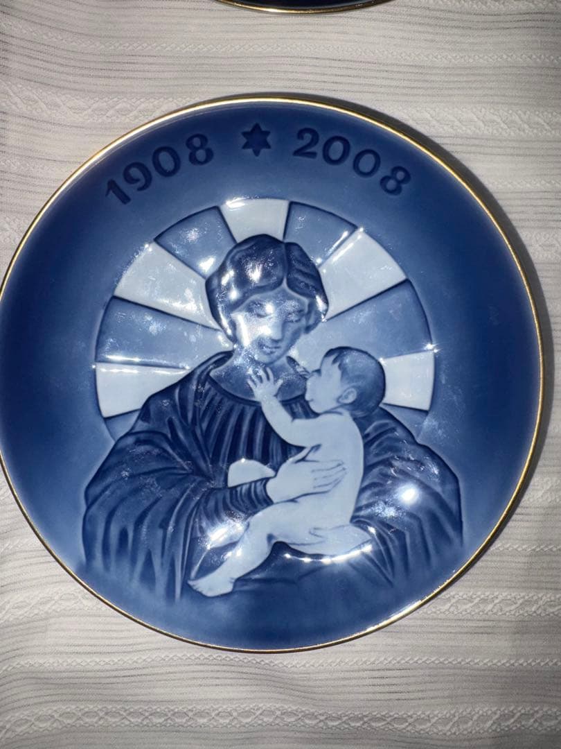 ロイヤルコペンハーゲン 1908-2008 ミレミアムプレートセット 5枚