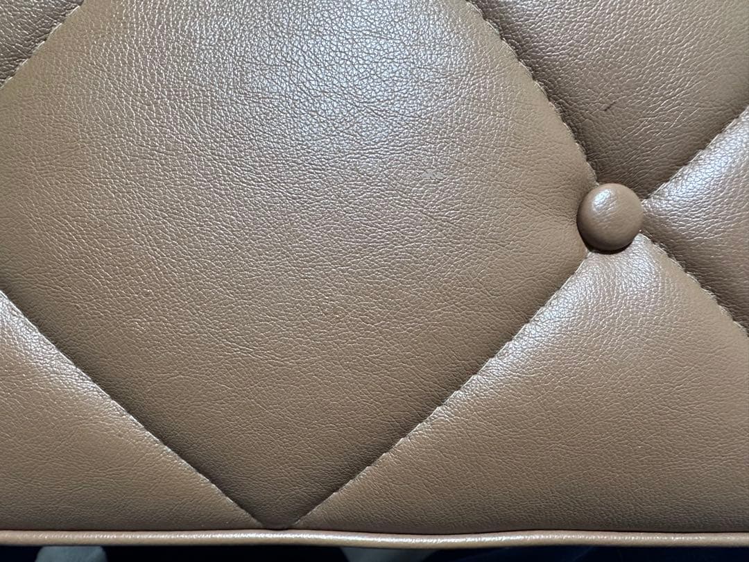 【値下げ】カリモク60 オットマン　スツール　キャメル