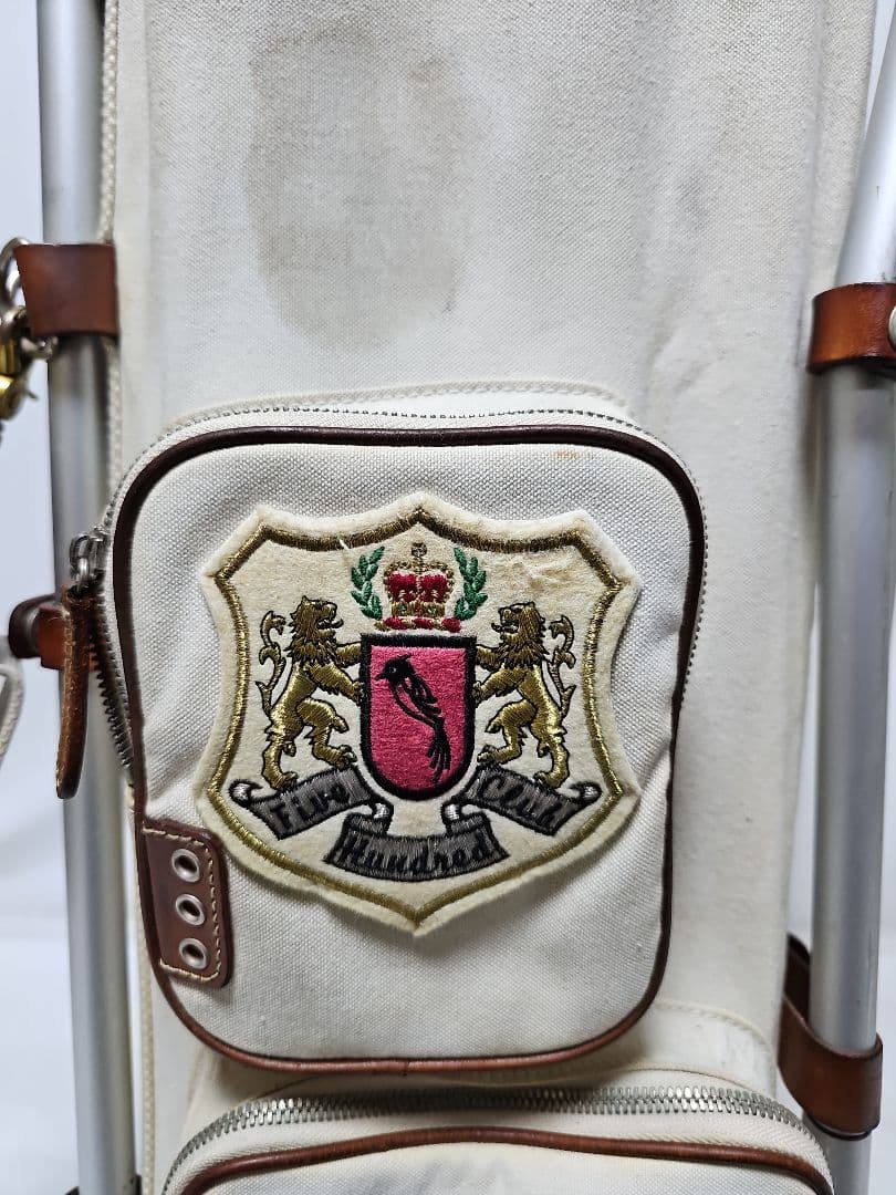 希少　ミズノ　木ノ庄帆布　フレームウォーカー　スタンドキャディバッグ