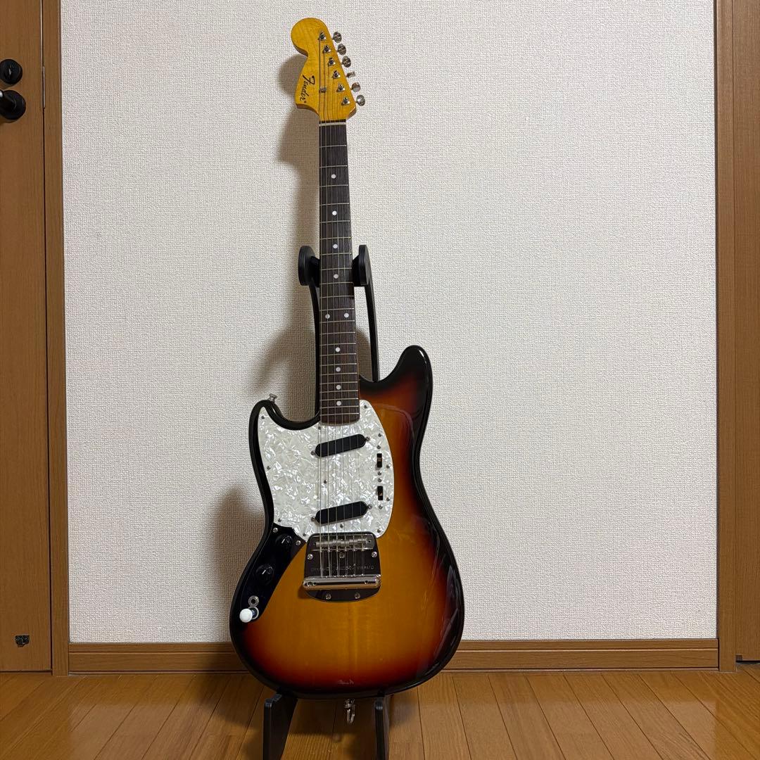 fender Japan mustang （レフティー改右利き用 )