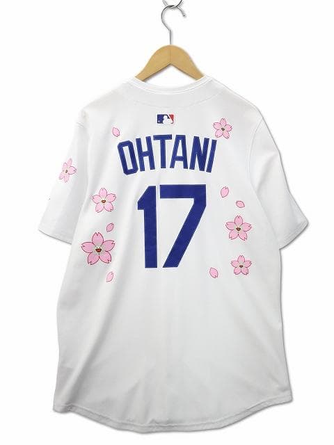 NIKE×MLB×TAKASHI MURAKAMI ベースボールシャツ Ｌ