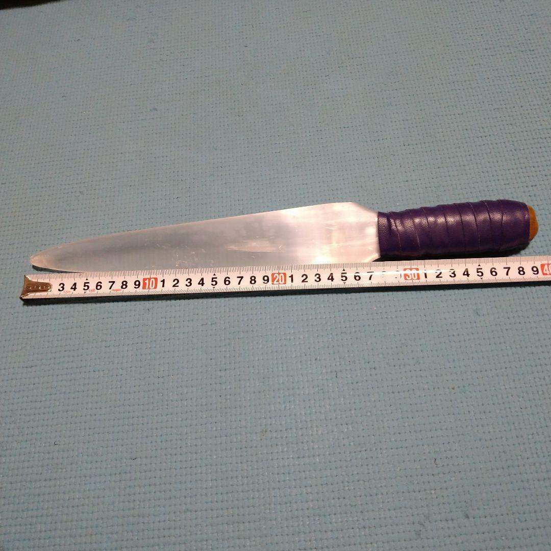 （送料無料）「セレナイトの光の剣」（製作者　トム・レダー氏）