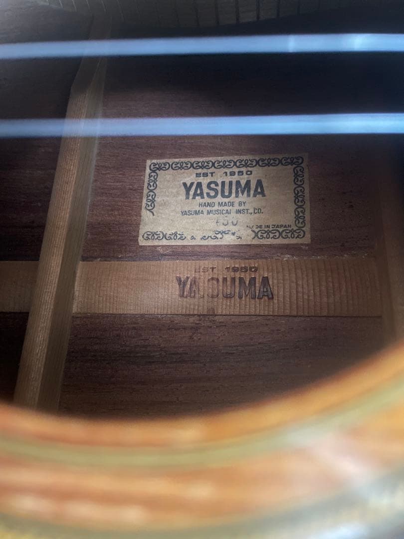送料無料　Yasuma ヤスマ　 アコースティックギター　450 トップ単板