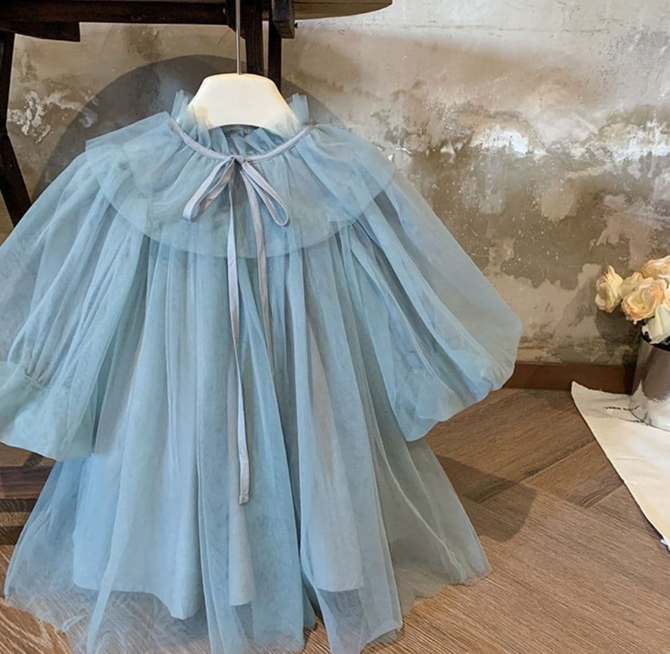 韓国子供服 リボン チュールドレス 誕生日 セレモニー 女の子 ベビー 結婚式