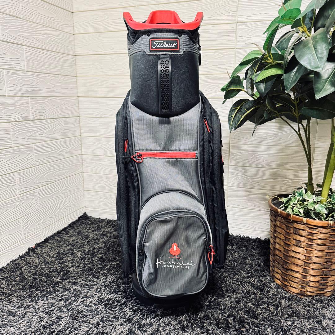 Titleist ゴルフキャディバッグ ホアカレイカントリークラブ コラボモデル