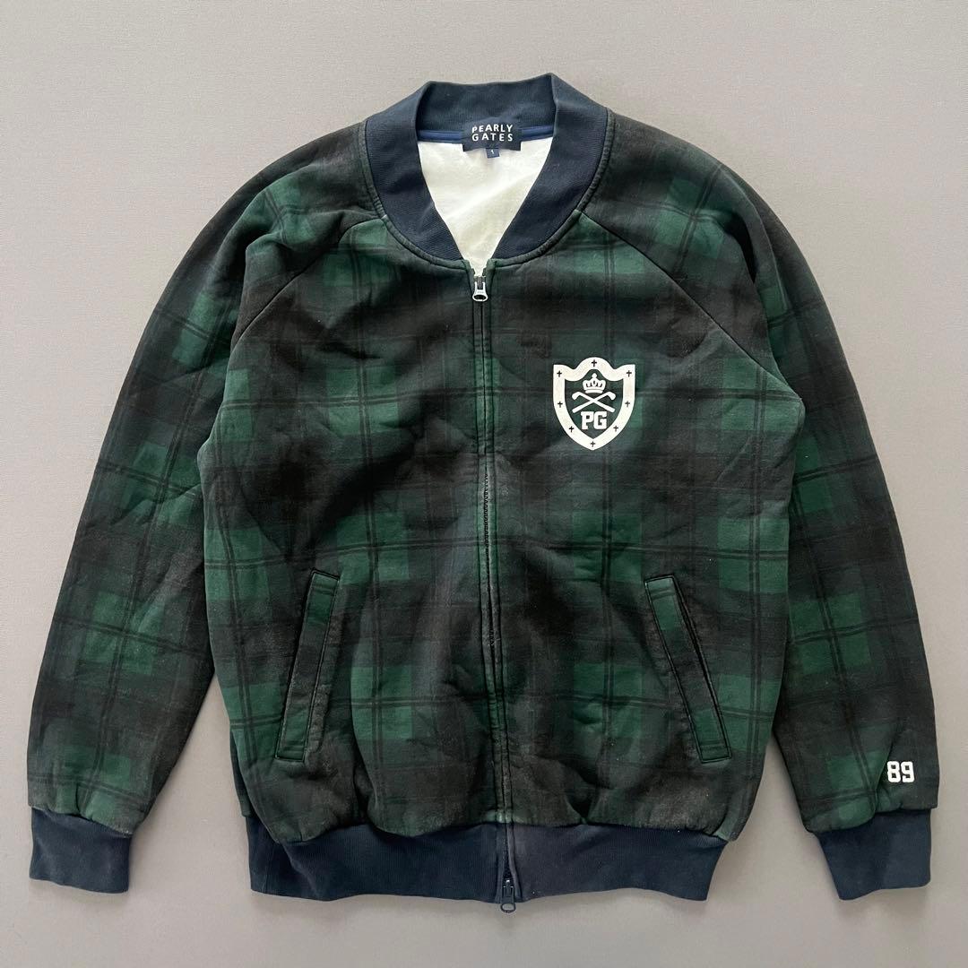 PEARLY GATES パーリーゲイツ　セットアップ　チェック　レディース　M