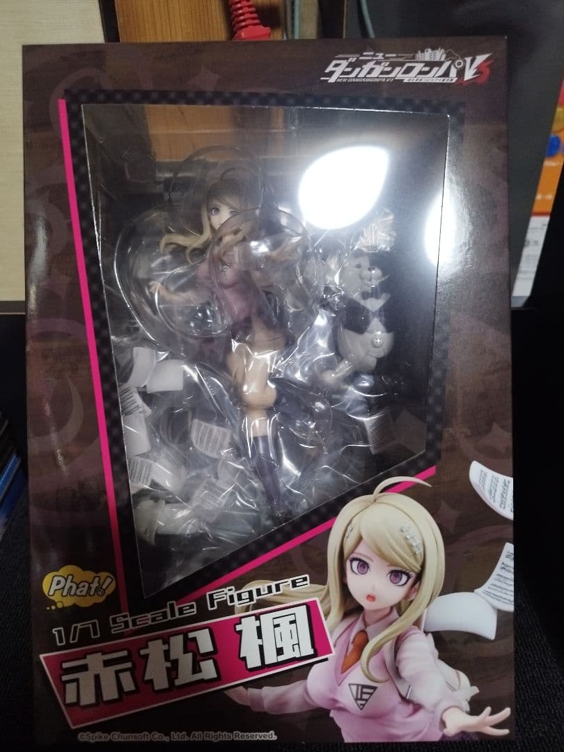 【最終値下げ】ダンガンロンパ 赤松楓 1/7スケールフィギュア モノクマ付き