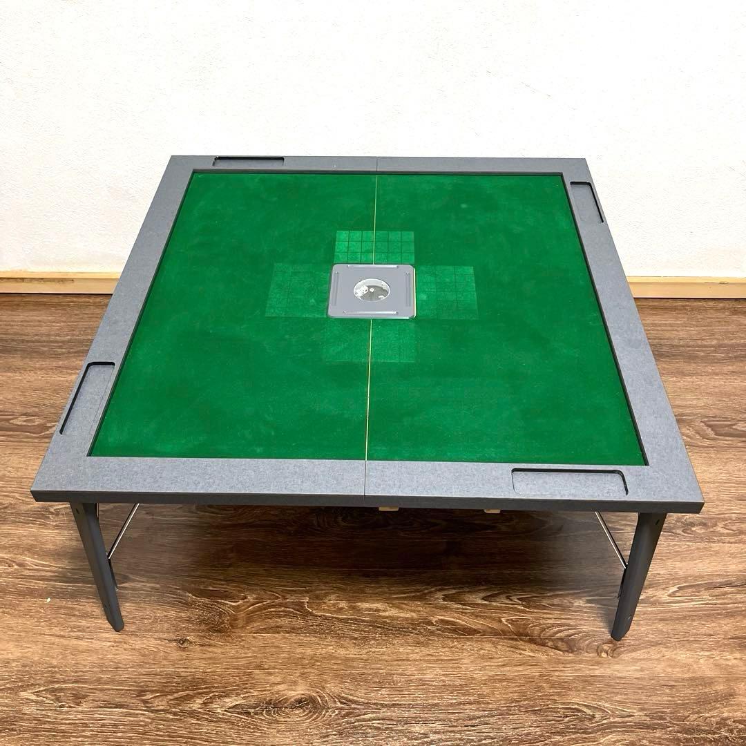 高さ2段階　佐藤美術工芸　麻雀卓　折りたたみ　ポータブル　麻雀セット　テーブル