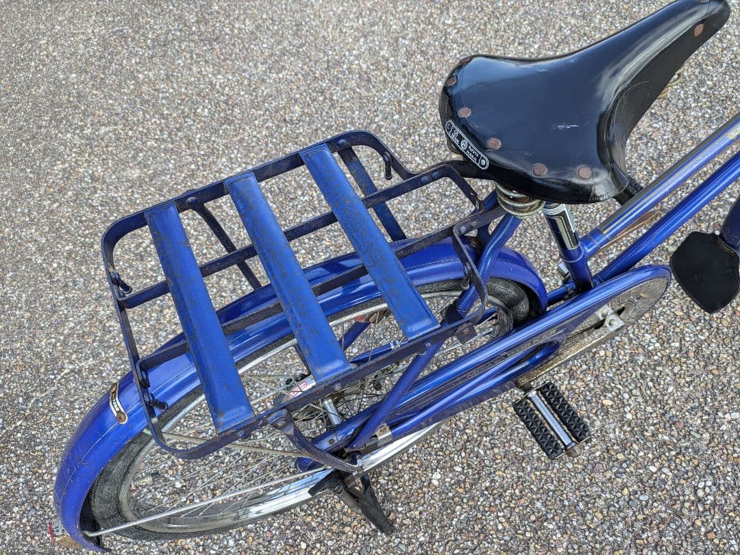 美品　宮田 　実用車　昭和　レトロ　自転車　整備済み　ロッドブレーキ