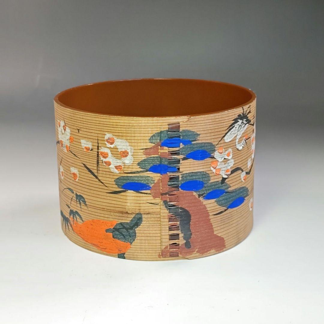 イ765 健水『表千家　永田宗伴　極箱』『箱崎製 曲建水』茶道具