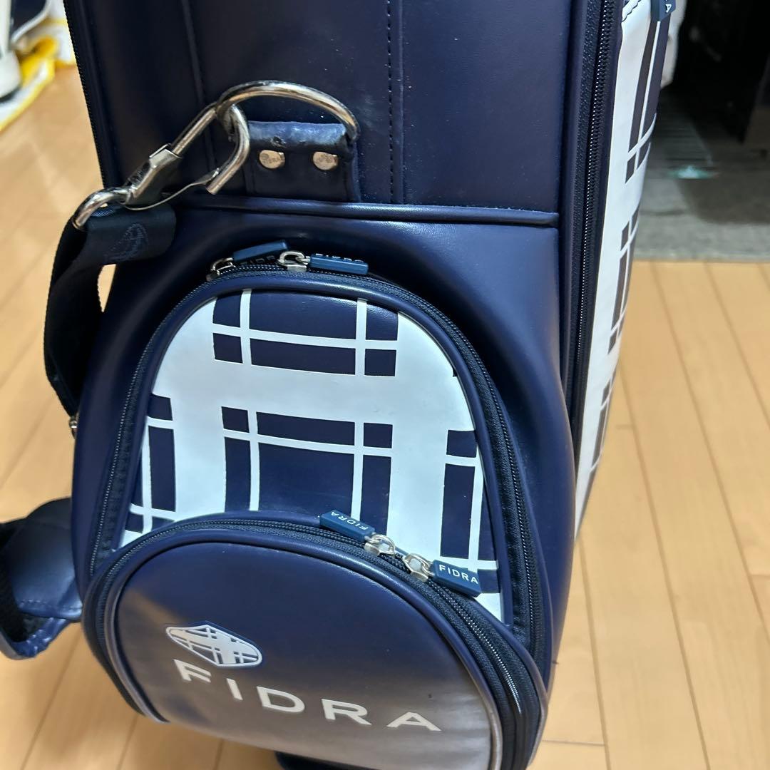 FIDRA ゴルフバッグ ネイビー ストライプ