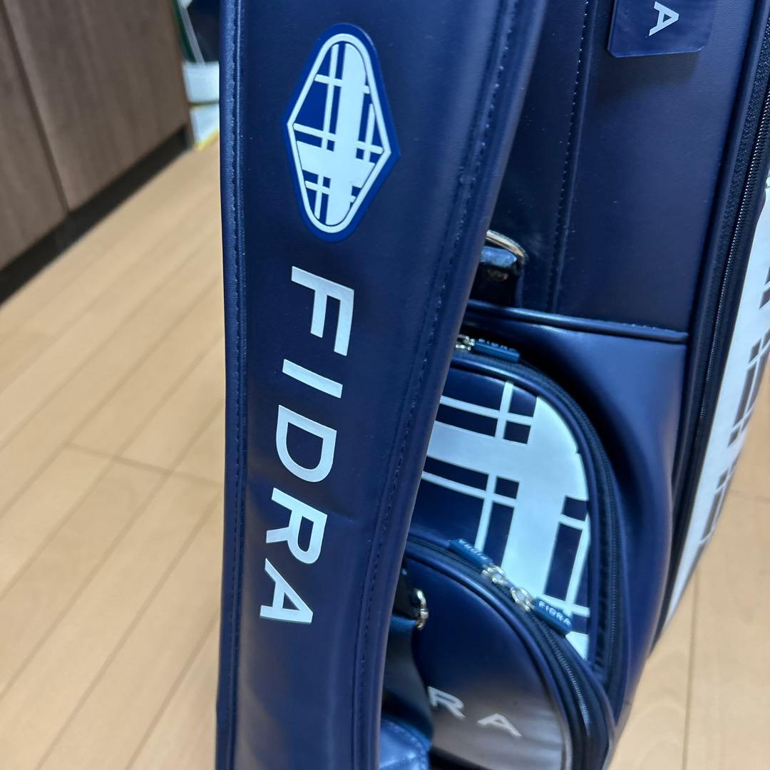 FIDRA ゴルフバッグ ネイビー ストライプ