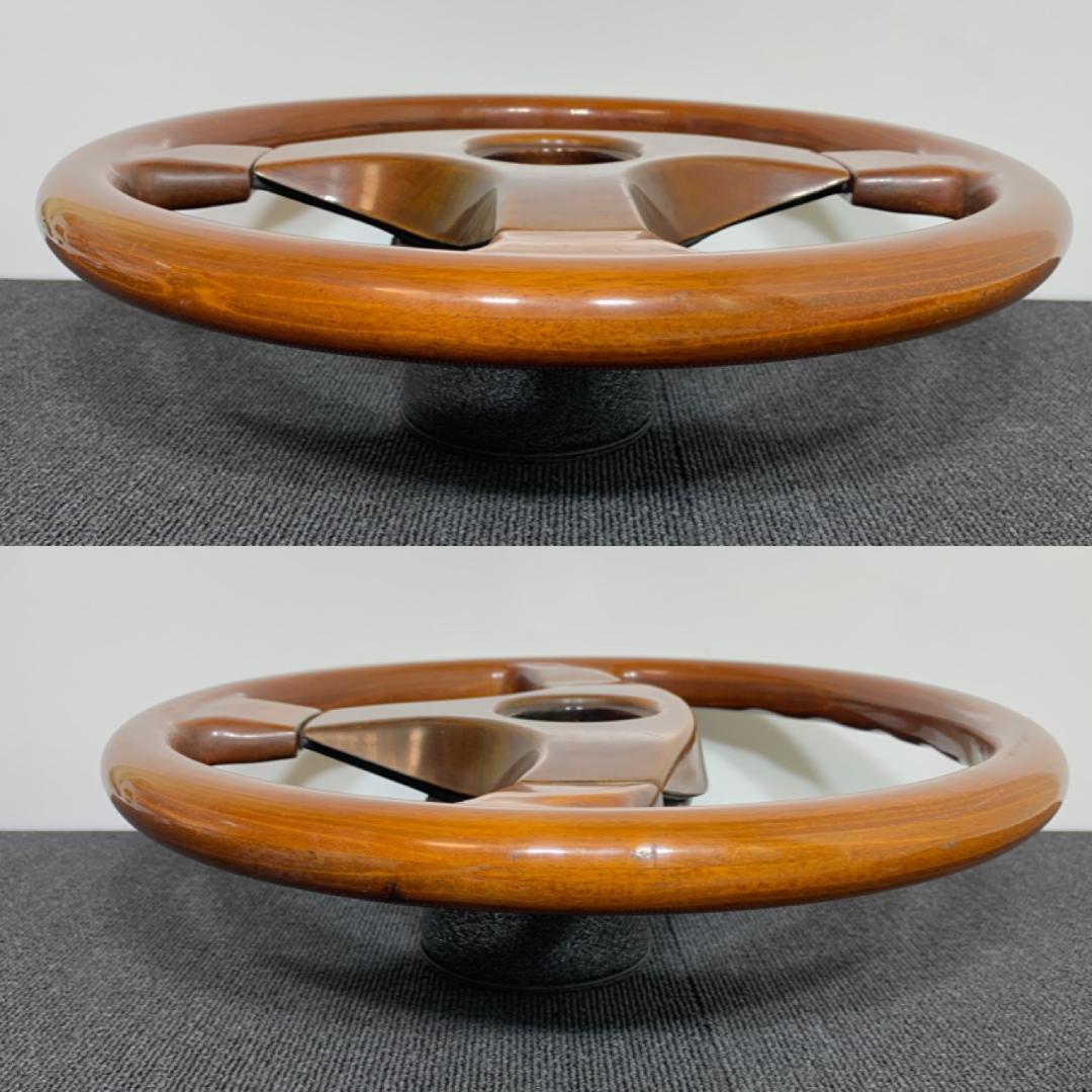 希少 レノマ ウッドステアリング 35.5パイ 当時物 ミケロッティ オバハン