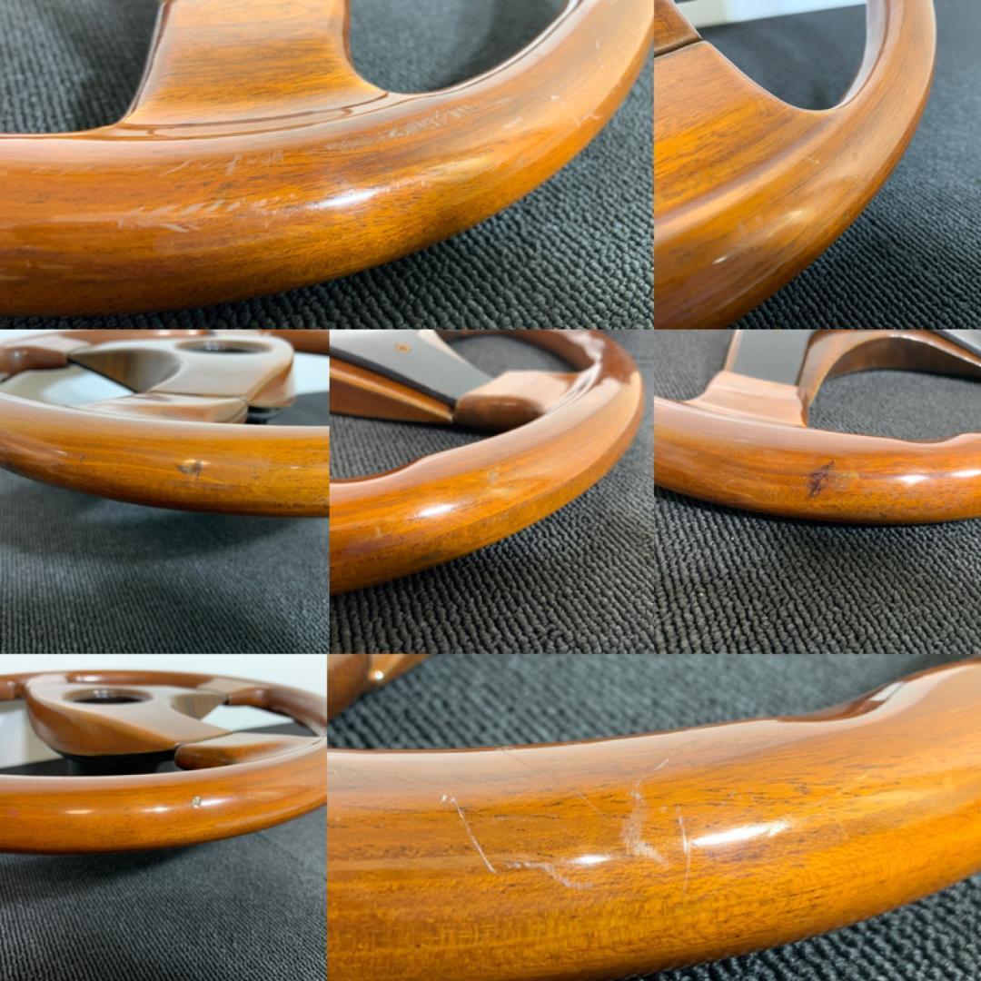 希少 レノマ ウッドステアリング 35.5パイ 当時物 ミケロッティ オバハン