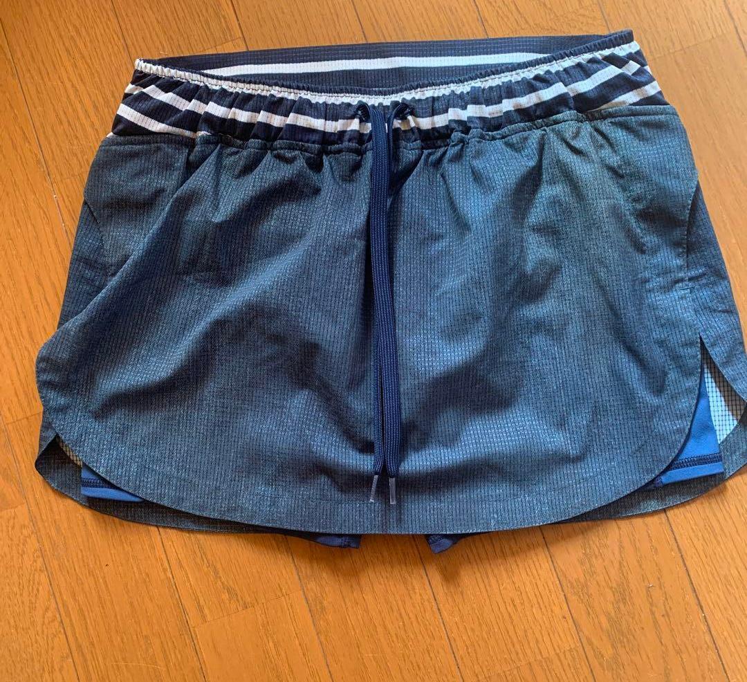 MMA　 ダークブルー ボトムス ショートパンツ付き